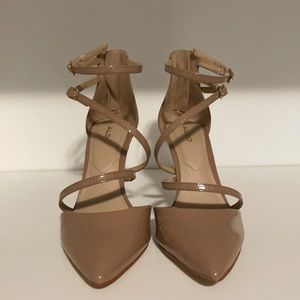 Nude Aldo Strappy Heel - Women’s Size 5
